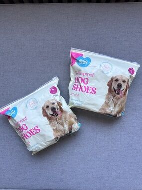Waterproof Dog Shoes Set of 4 - 2 packs